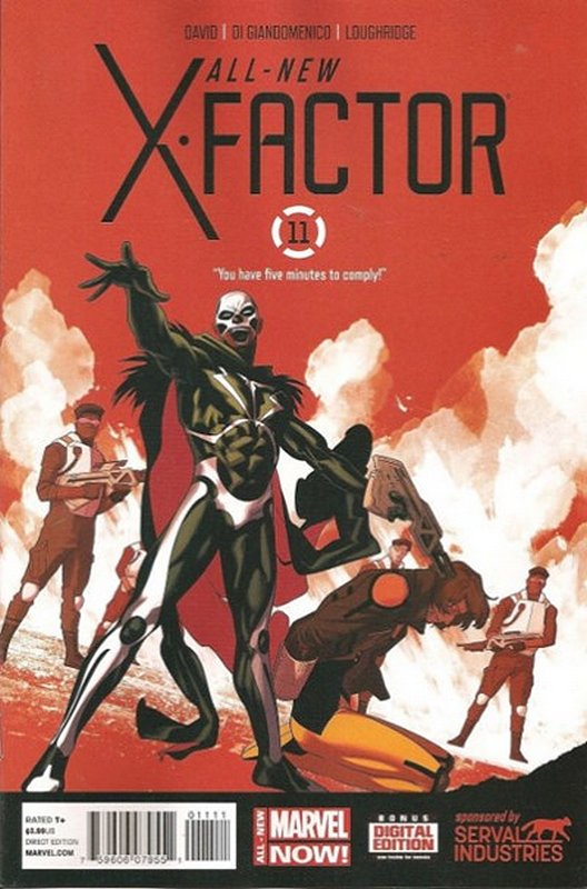 Cover of X-Factor - All New  (Vol 1) #11. One of 250,000 Vintage American Comics on sale from Krypton!