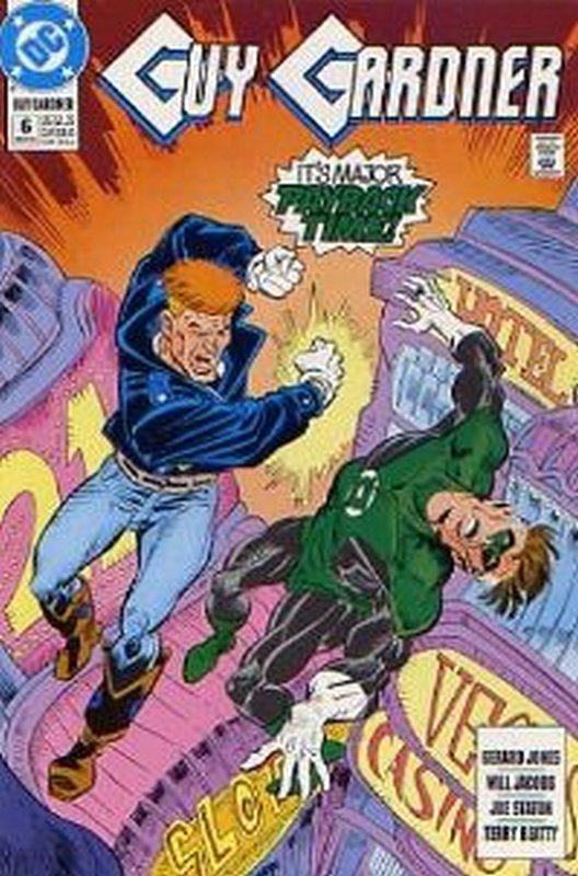 Cover of Guy Gardner (Vol 1) #6. One of 250,000 Vintage American Comics on sale from Krypton!