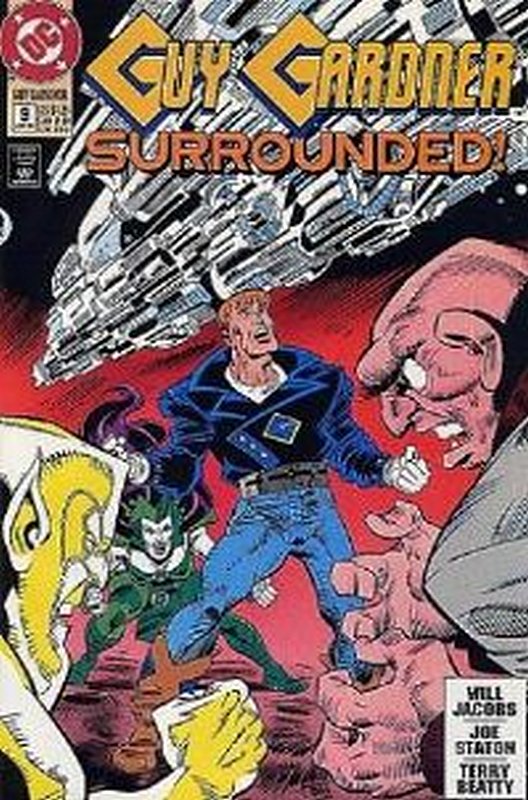 Cover of Guy Gardner (Vol 1) #9. One of 250,000 Vintage American Comics on sale from Krypton!
