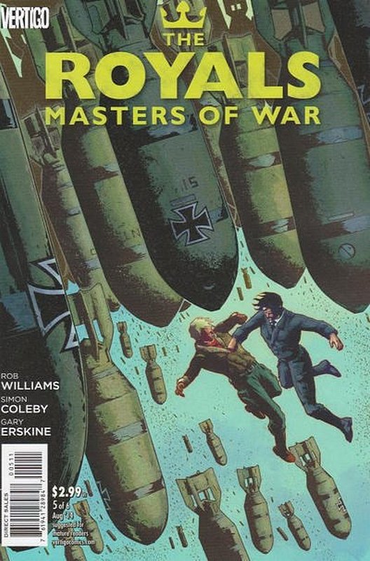 Cover of Royals: Masters of War (2014 Ltd) #5. One of 250,000 Vintage American Comics on sale from Krypton!