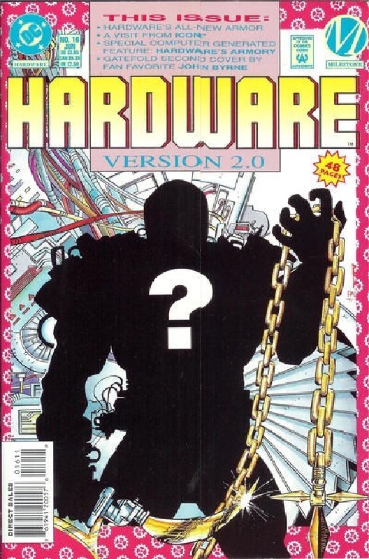 Cover of Hardware (Vol 1) #16. One of 250,000 Vintage American Comics on sale from Krypton!
