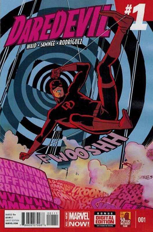 Cover of Daredevil (Vol 4) #1. One of 250,000 Vintage American Comics on sale from Krypton!