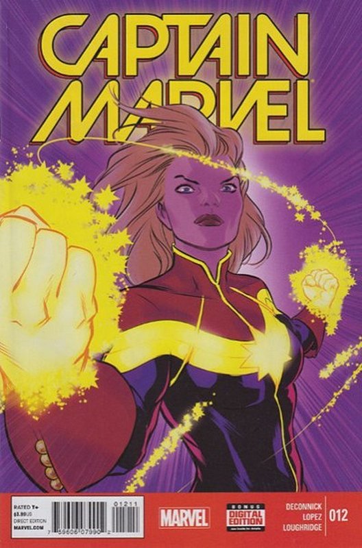 Cover of Captain Marvel (Vol 6) #12. One of 250,000 Vintage American Comics on sale from Krypton!