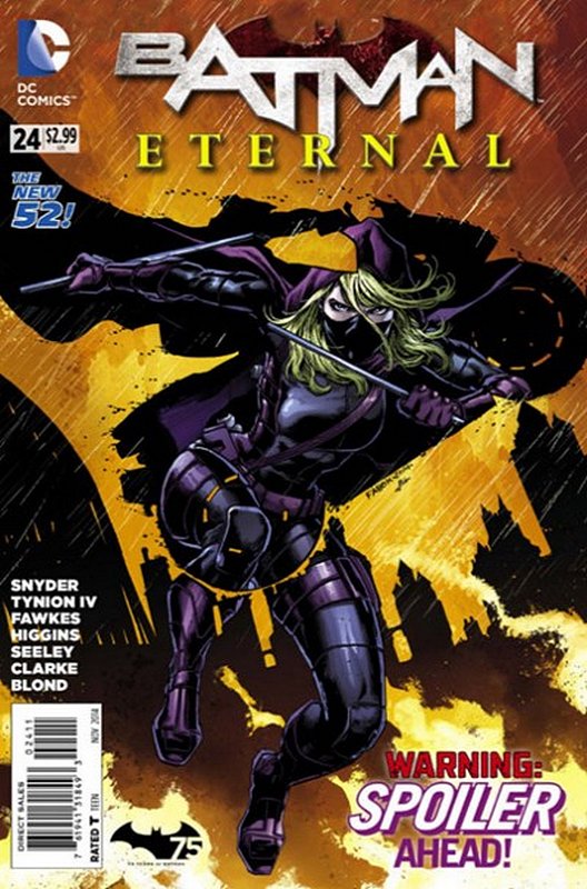 Cover of Batman: Eternal (Vol 1) #24. One of 250,000 Vintage American Comics on sale from Krypton!