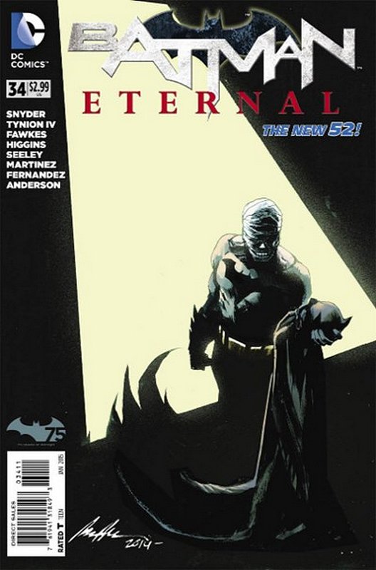 Cover of Batman: Eternal (Vol 1) #34. One of 250,000 Vintage American Comics on sale from Krypton!