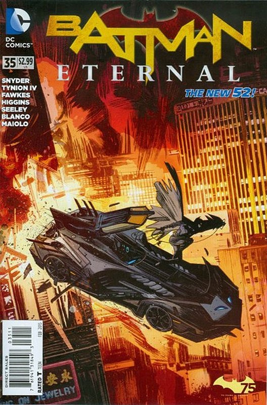 Cover of Batman: Eternal (Vol 1) #35. One of 250,000 Vintage American Comics on sale from Krypton!