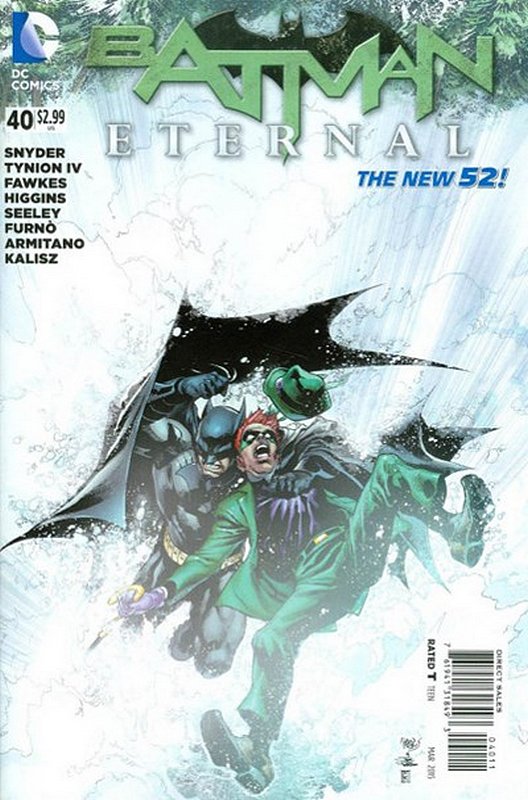 Cover of Batman: Eternal (Vol 1) #40. One of 250,000 Vintage American Comics on sale from Krypton!