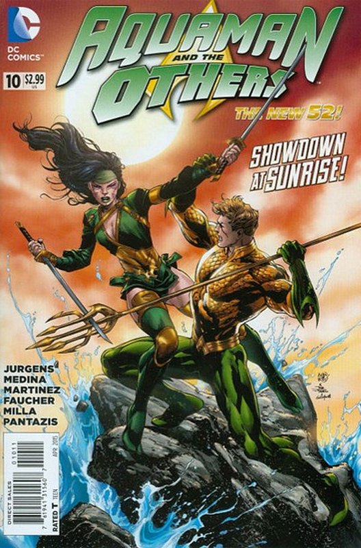 Cover of Aquaman & The Others (Vol 1) #10. One of 250,000 Vintage American Comics on sale from Krypton!
