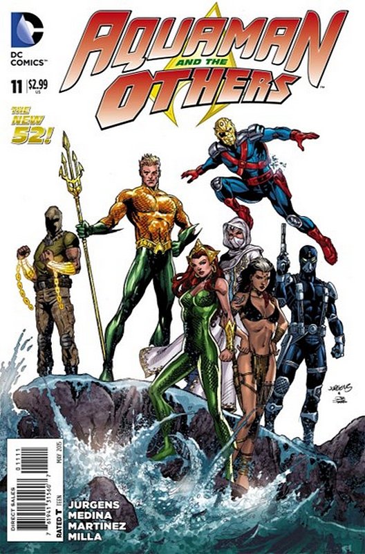 Cover of Aquaman & The Others (Vol 1) #11. One of 250,000 Vintage American Comics on sale from Krypton!