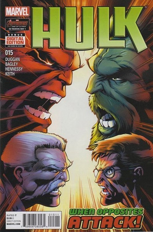 Cover of Hulk (Vol 1) #15. One of 250,000 Vintage American Comics on sale from Krypton!