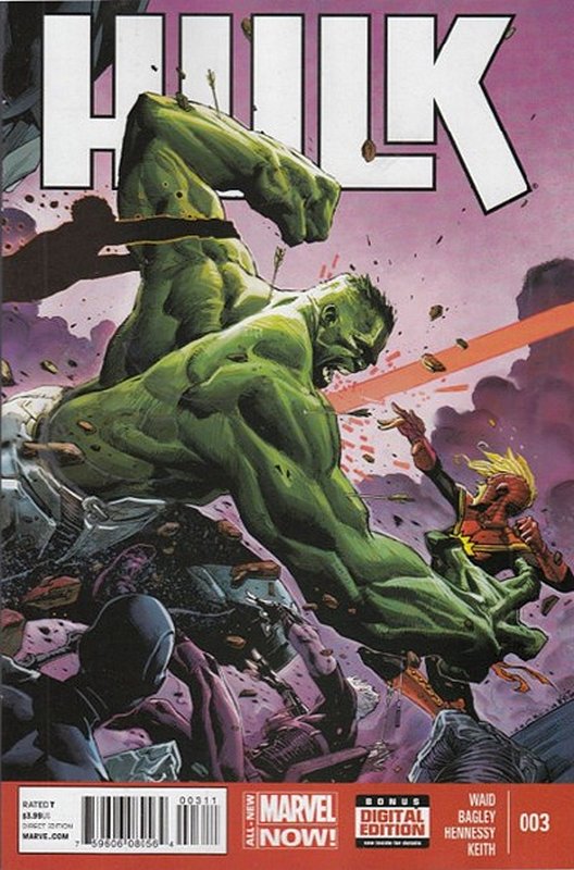 Cover of Hulk (Vol 1) #3. One of 250,000 Vintage American Comics on sale from Krypton!