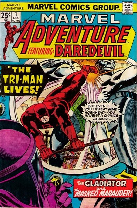 Cover of Marvel Adventure: Featuring Daredevil (Vol 1) #1. One of 250,000 Vintage American Comics on sale from Krypton!