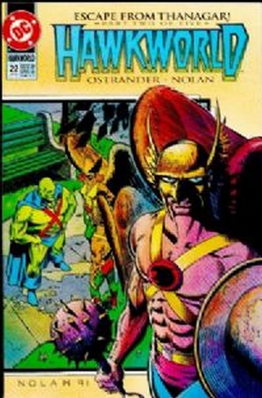 Cover of Hawkworld (Vol 1) #22. One of 250,000 Vintage American Comics on sale from Krypton!