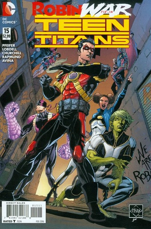 Cover of Teen Titans (Vol 5) #15. One of 250,000 Vintage American Comics on sale from Krypton!