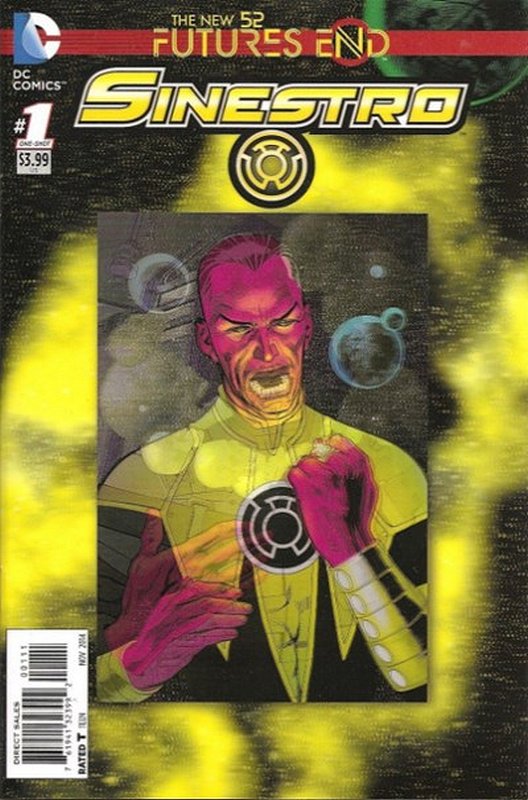 Cover of Sinestro: Futures End (2014 One Shot) #1. One of 250,000 Vintage American Comics on sale from Krypton!