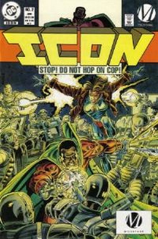 Cover of Icon (Vol 1) #2. One of 250,000 Vintage American Comics on sale from Krypton!