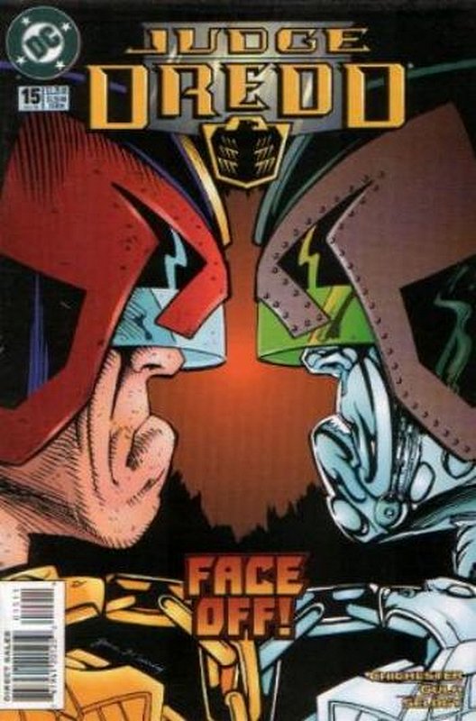 Cover of Judge Dredd (DC) (Vol 1) #15. One of 250,000 Vintage American Comics on sale from Krypton!
