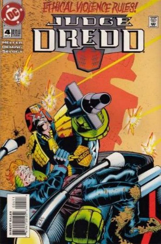 Cover of Judge Dredd (DC) (Vol 1) #4. One of 250,000 Vintage American Comics on sale from Krypton!