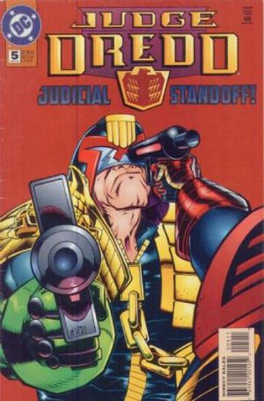 Cover of Judge Dredd (DC) (Vol 1) #5. One of 250,000 Vintage American Comics on sale from Krypton!