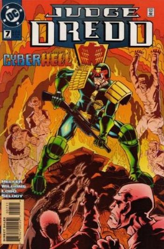 Cover of Judge Dredd (DC) (Vol 1) #7. One of 250,000 Vintage American Comics on sale from Krypton!