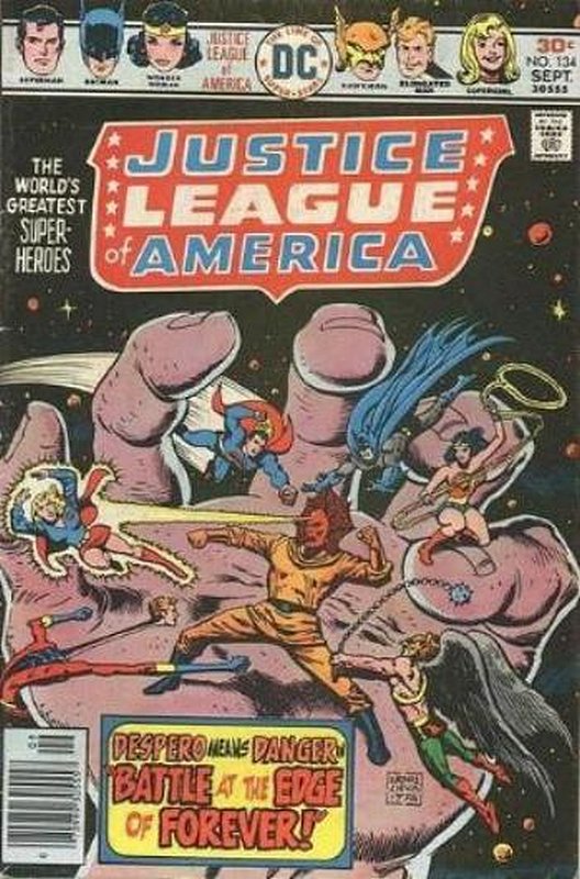 Cover of Justice League of America (Vol 1) #134. One of 250,000 Vintage American Comics on sale from Krypton!