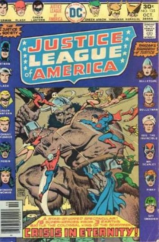 Cover of Justice League of America (Vol 1) #135. One of 250,000 Vintage American Comics on sale from Krypton!