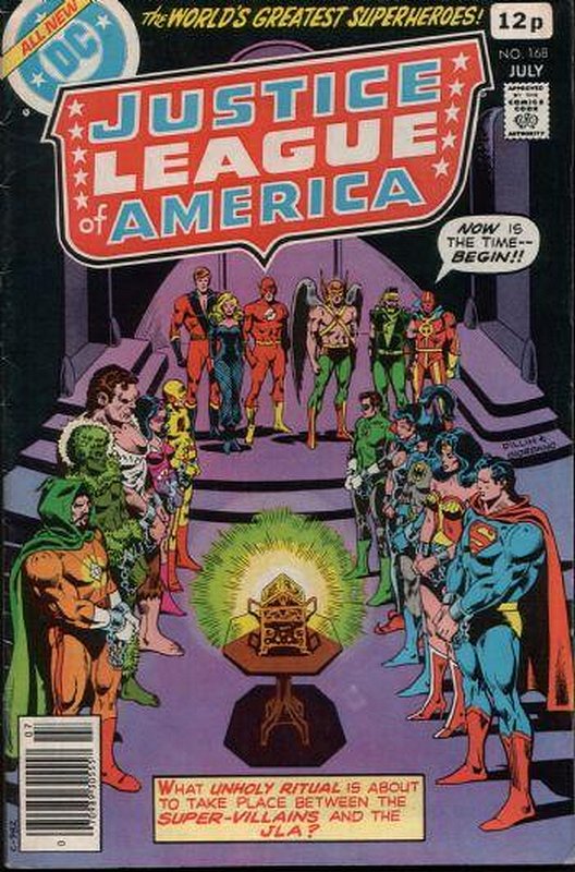 Cover of Justice League of America (Vol 1) #168. One of 250,000 Vintage American Comics on sale from Krypton!