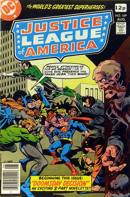 Cover of Justice League of America (Vol 1) #169. One of 250,000 Vintage American Comics on sale from Krypton!