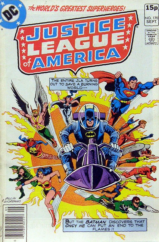 Cover of Justice League of America (Vol 1) #170. One of 250,000 Vintage American Comics on sale from Krypton!