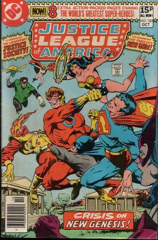 Cover of Justice League of America (Vol 1) #183. One of 250,000 Vintage American Comics on sale from Krypton!