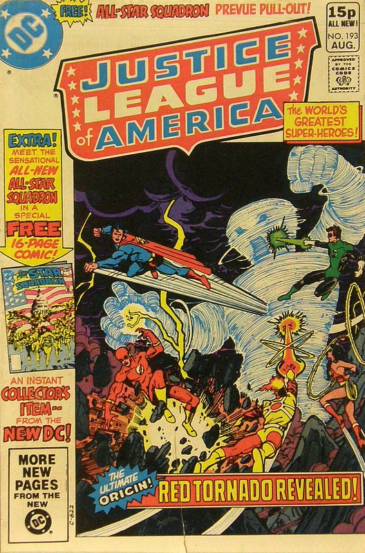 Cover of Justice League of America (Vol 1) #193. One of 250,000 Vintage American Comics on sale from Krypton!