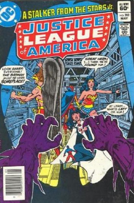 Cover of Justice League of America (Vol 1) #202. One of 250,000 Vintage American Comics on sale from Krypton!