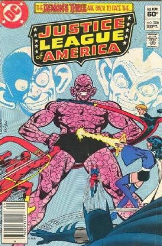 Cover of Justice League of America (Vol 1) #206. One of 250,000 Vintage American Comics on sale from Krypton!