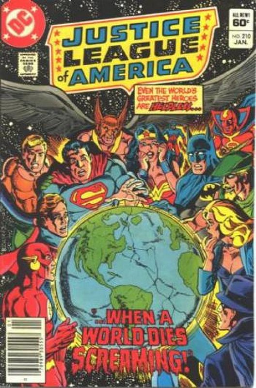 Cover of Justice League of America (Vol 1) #210. One of 250,000 Vintage American Comics on sale from Krypton!