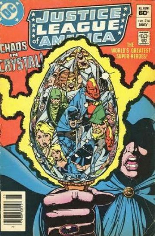 Cover of Justice League of America (Vol 1) #214. One of 250,000 Vintage American Comics on sale from Krypton!