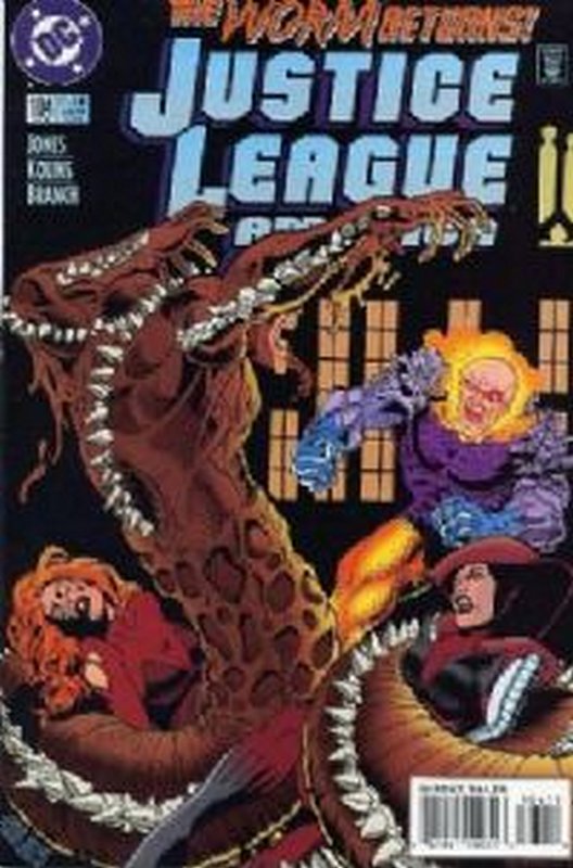 Cover of Justice League (Vol 1) #104. One of 250,000 Vintage American Comics on sale from Krypton!