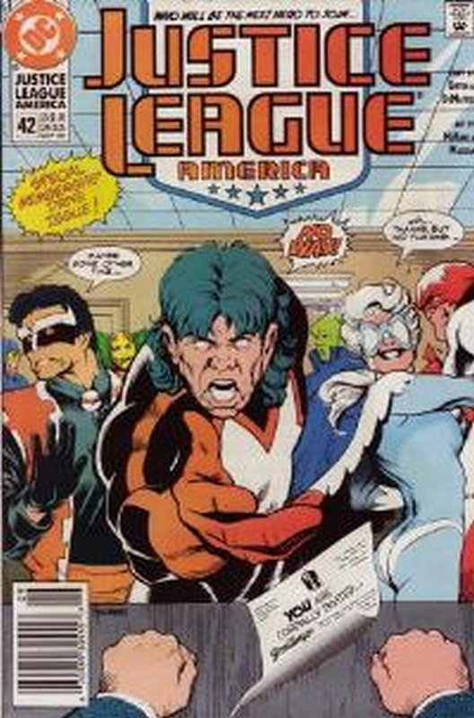 Cover of Justice League (Vol 1) #42. One of 250,000 Vintage American Comics on sale from Krypton!