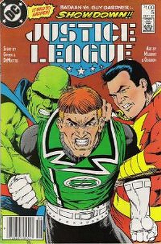 Cover of Justice League (Vol 1) #5. One of 250,000 Vintage American Comics on sale from Krypton!