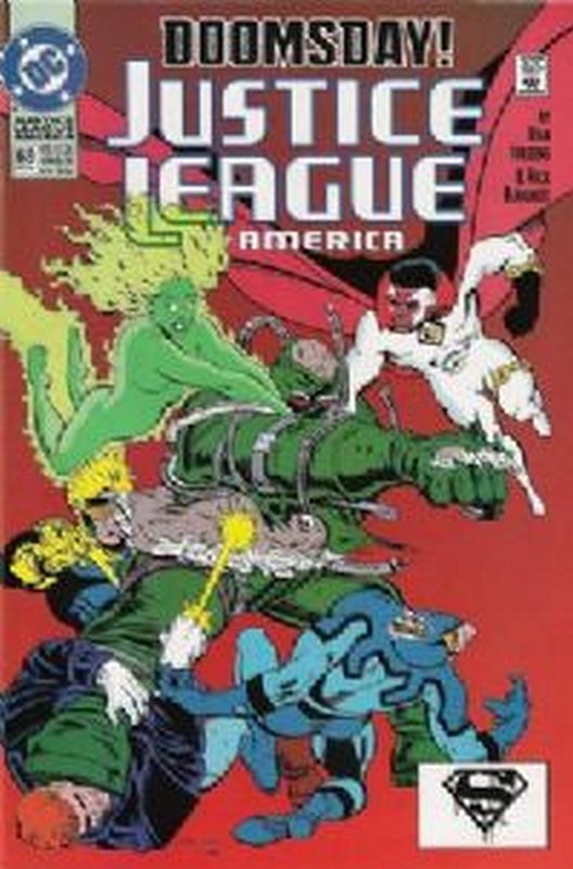 Cover of Justice League (Vol 1) #69. One of 250,000 Vintage American Comics on sale from Krypton!