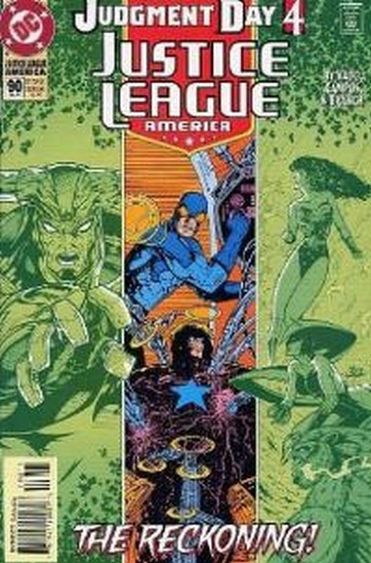 Cover of Justice League (Vol 1) #90. One of 250,000 Vintage American Comics on sale from Krypton!