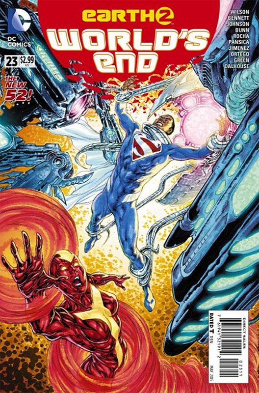 Cover of Earth Two: Worlds End (Vol 1) #23. One of 250,000 Vintage American Comics on sale from Krypton!