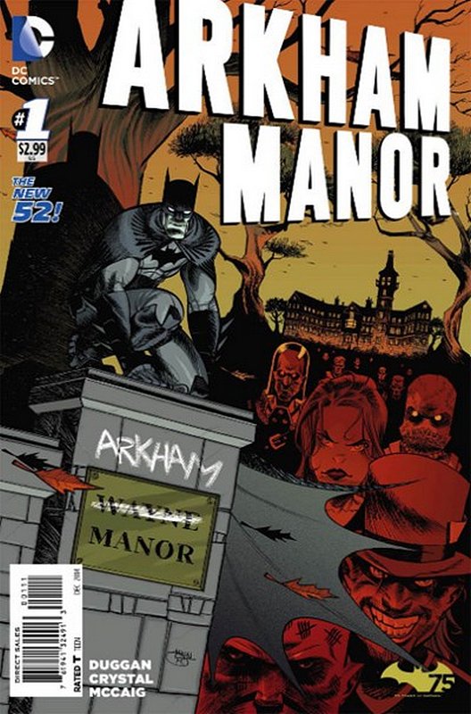 Cover of Arkham Manor (Vol 1) #1. One of 250,000 Vintage American Comics on sale from Krypton!