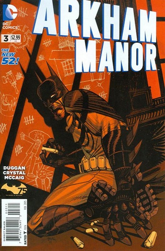 Cover of Arkham Manor (Vol 1) #3. One of 250,000 Vintage American Comics on sale from Krypton!