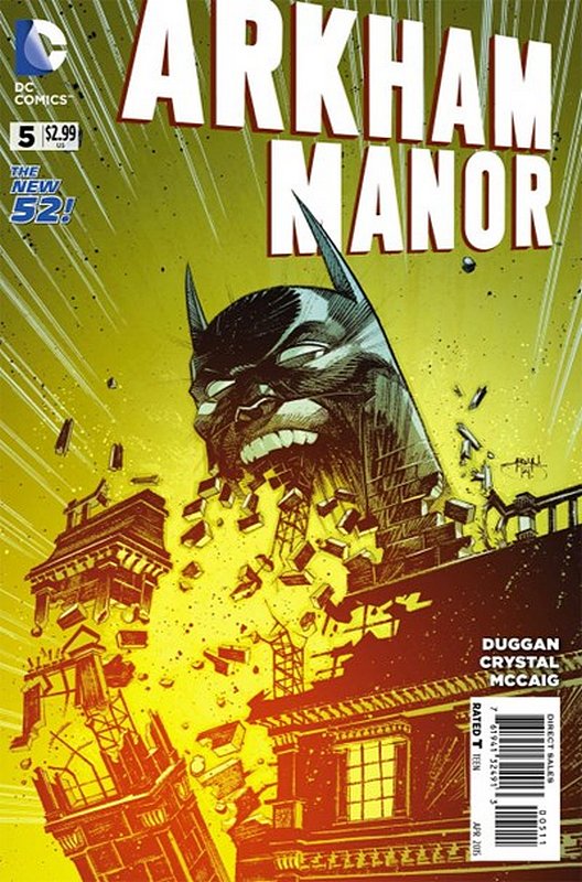 Cover of Arkham Manor (Vol 1) #5. One of 250,000 Vintage American Comics on sale from Krypton!