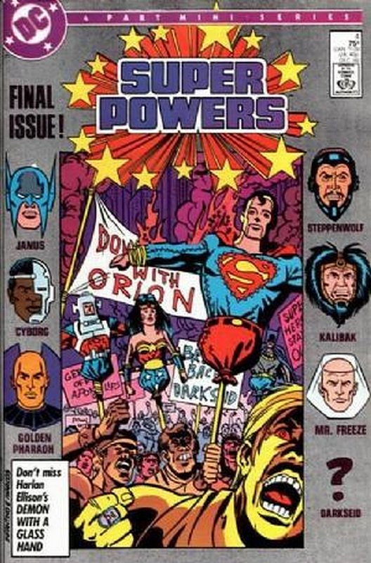 Cover of Super Powers (1986 Ltd) #4. One of 250,000 Vintage American Comics on sale from Krypton!