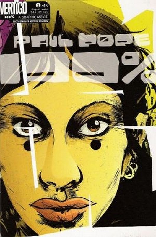 Cover of 100 Percent, Paul Pope (2002 Ltd) #1. One of 250,000 Vintage American Comics on sale from Krypton!
