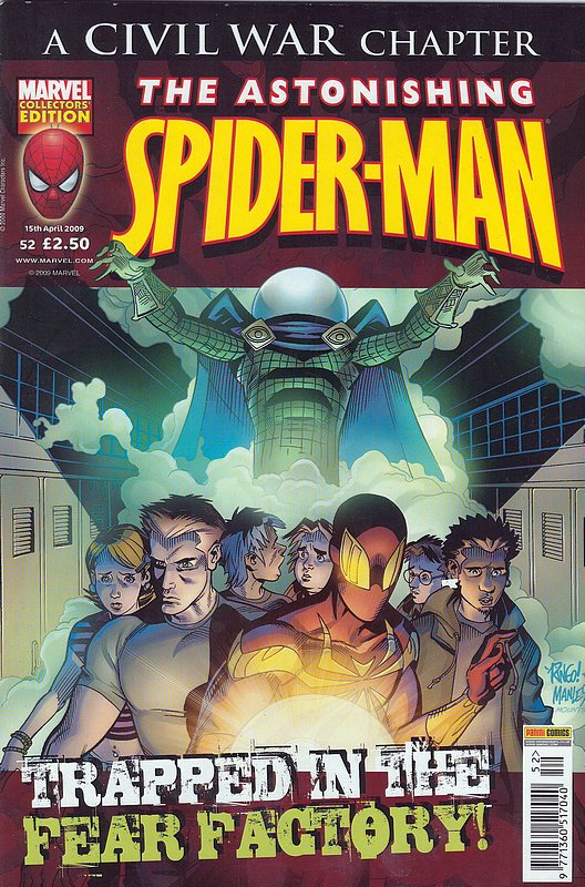 Cover of Astonishing Spider-Man (Vol 2) (UK) #52. One of 250,000 Vintage American Comics on sale from Krypton!