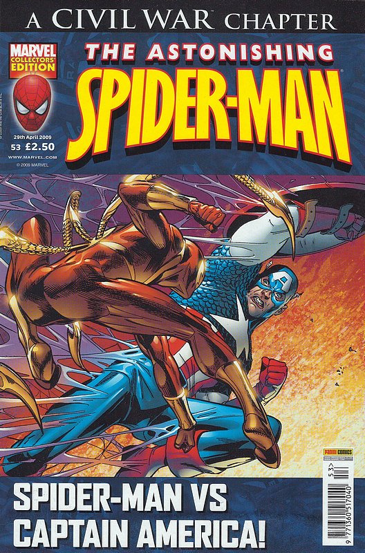 Cover of Astonishing Spider-Man (Vol 2) (UK) #53. One of 250,000 Vintage American Comics on sale from Krypton!