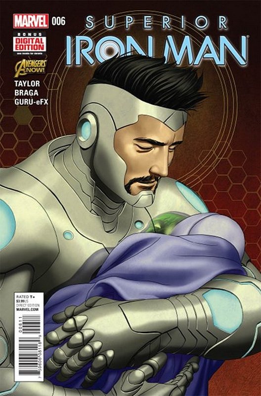 Cover of Superior Iron Man (Vol 1) #6. One of 250,000 Vintage American Comics on sale from Krypton!