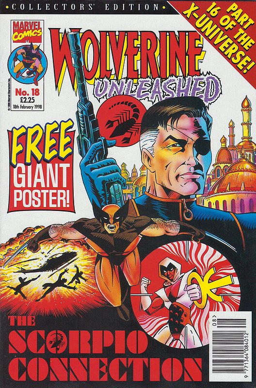 Cover of Wolverine Unleashed (Vol 1) (UK) #18. One of 250,000 Vintage American Comics on sale from Krypton!